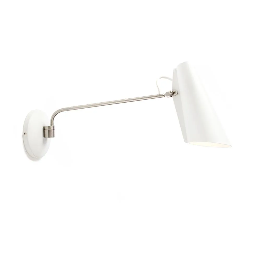 Northern Birdy wall lamp White-metallic | Scandinavian Design | Wall lights | Silver-coloured