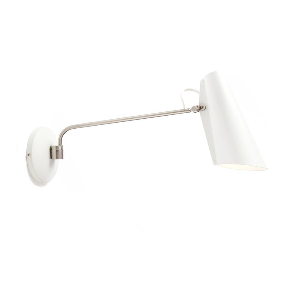 Northern Birdy wall lamp White-metallic | Scandinavian Design | Wall lights | Silver-coloured
