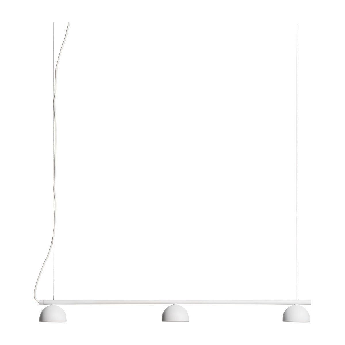 Northern Blush Rail 3 ceiling light Matt white | Scandinavian Design | Pendant lamps | White