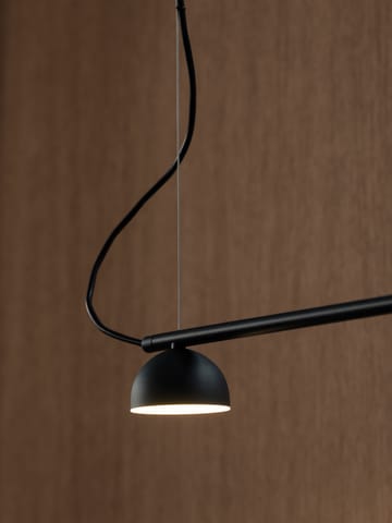 Blush Rail 5 ceiling lamp - Black matte - Northern