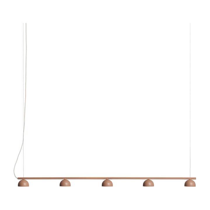 Blush Rail 5 ceiling lamp - Warm beige - Northern