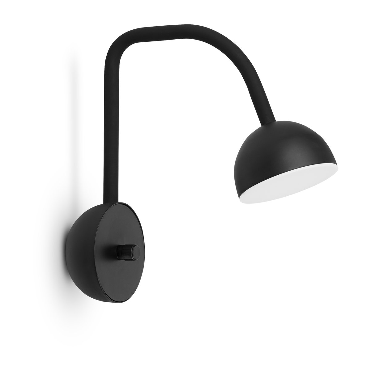 Northern Blush wall lamp Black matt | Scandinavian Design | Wall lights | Black