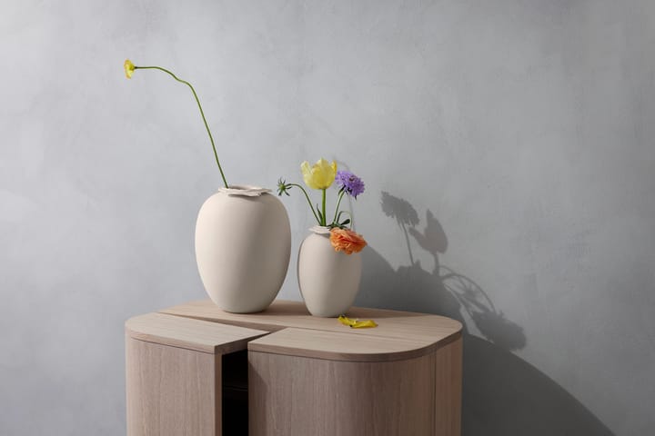 Brim vase 18 cm - Beige - Northern
