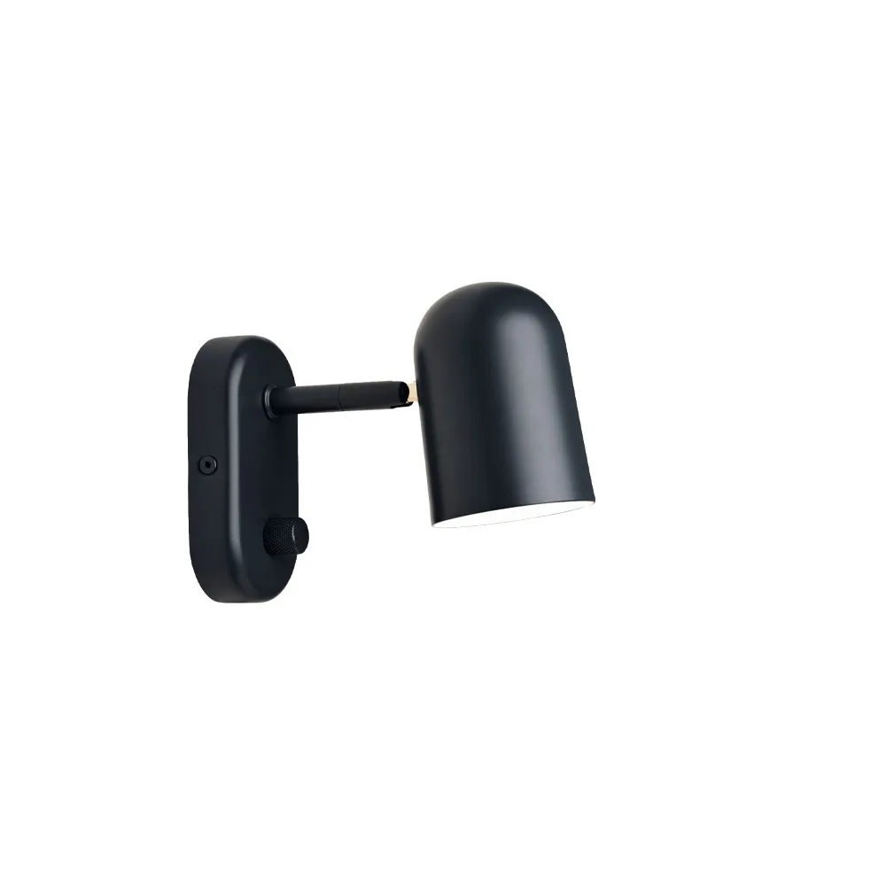 Northern Buddy wall lamp Black | Scandinavian Design | Wall lights | Black