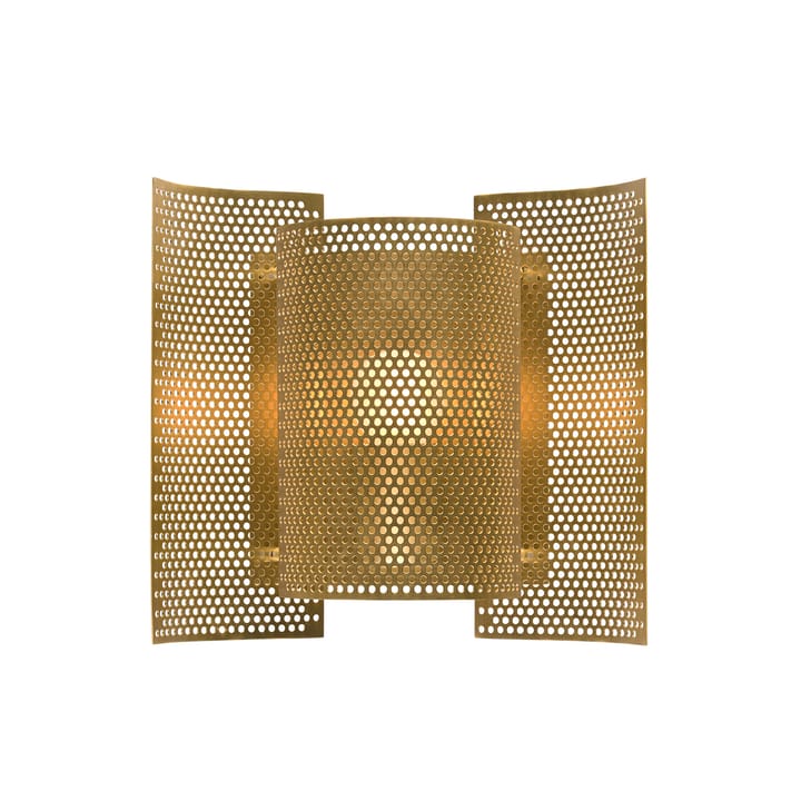 Butterfly wall lamp perforated - brass - Northern
