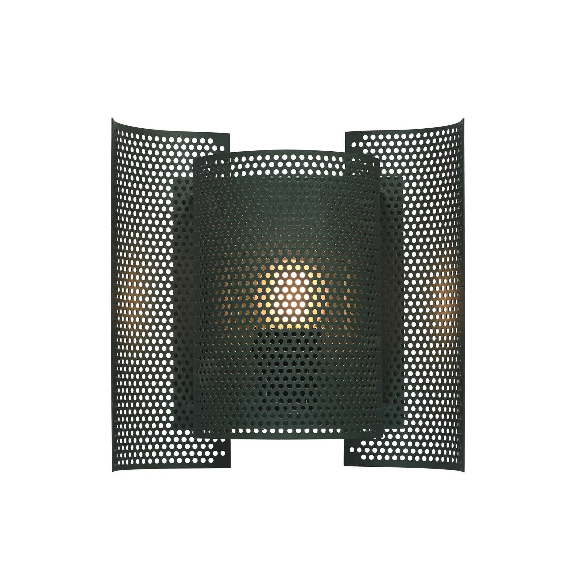 Butterfly wall lamp perforated, Darkgreen Northern