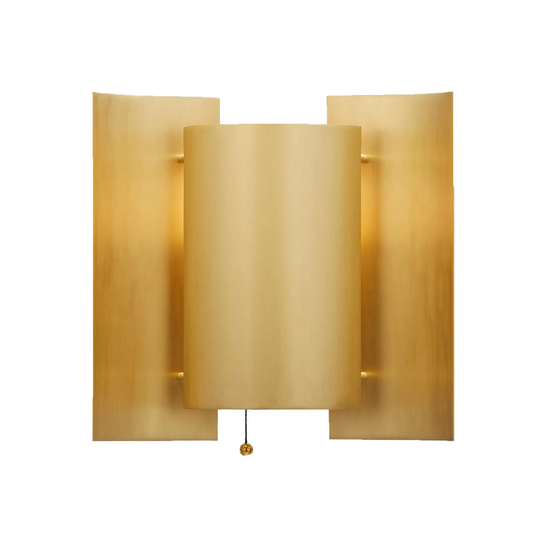 Butterfly wall light, brass Northern