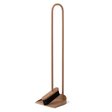 Cane broom and dustpan - Beige - Northern