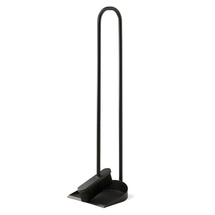 Cane broom and dustpan - black - Northern