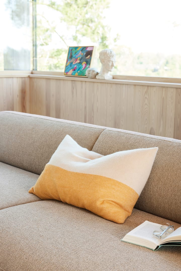 Echo cushion cover 40x60 cm - Horizontal yellow - Northern