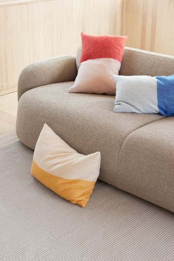 Echo cushion cover 40x60 cm - Horizontal yellow - Northern