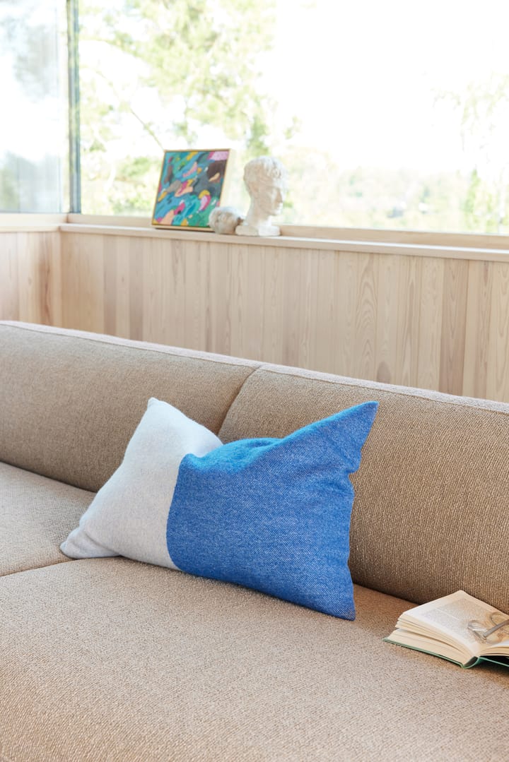 Echo cushion cover 40x60 cm - Vertical blue - Northern