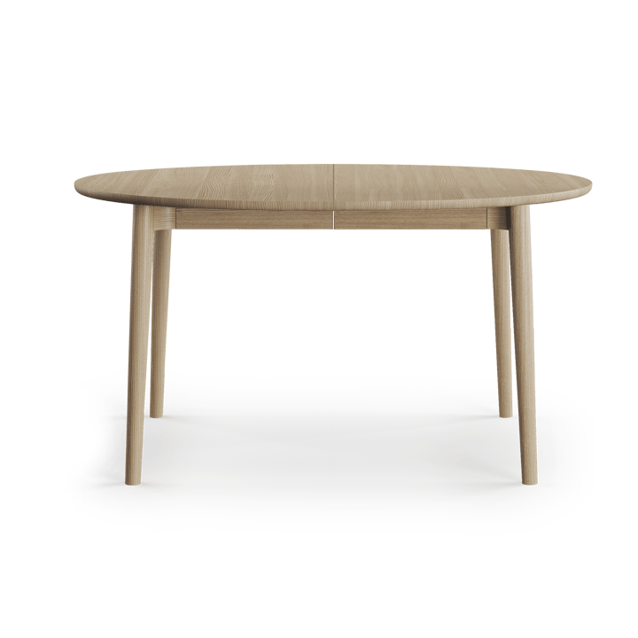 Expand dining table Ø140 cm - Light oiled oak - Northern