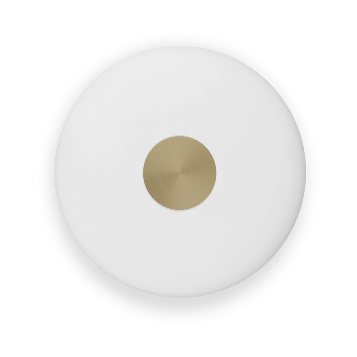 Glint wall lamp Ø36 cm - Opal glass white - Northern