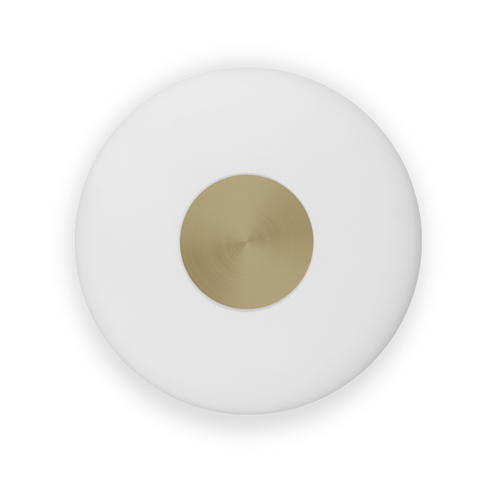 Glint wall light Ø25 cm - Opal glass white - Northern