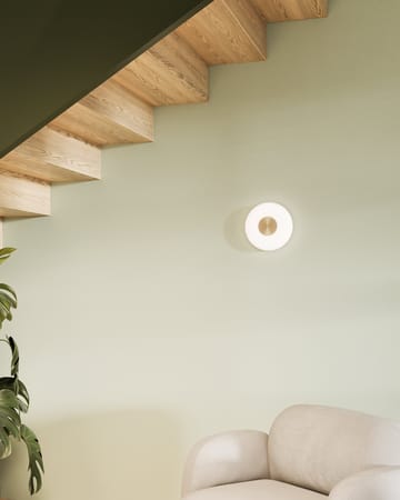 Glint wall light Ø25 cm - Opal glass white - Northern