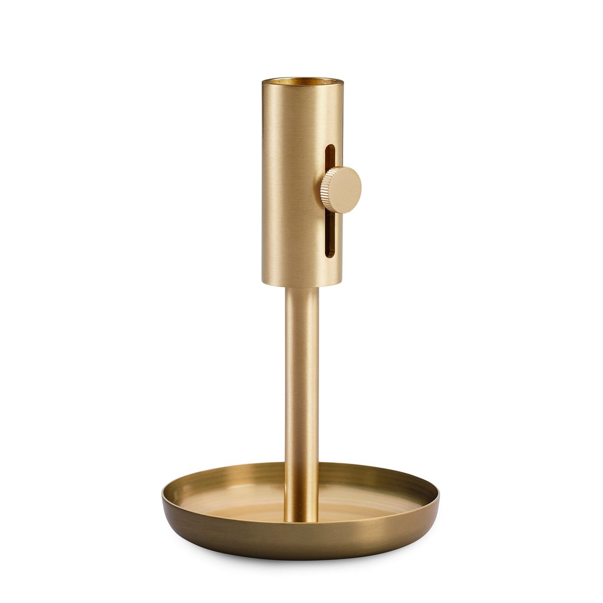 Northern Granny candleholder high brass | Scandinavian Design | Candle holders | Gold-coloured