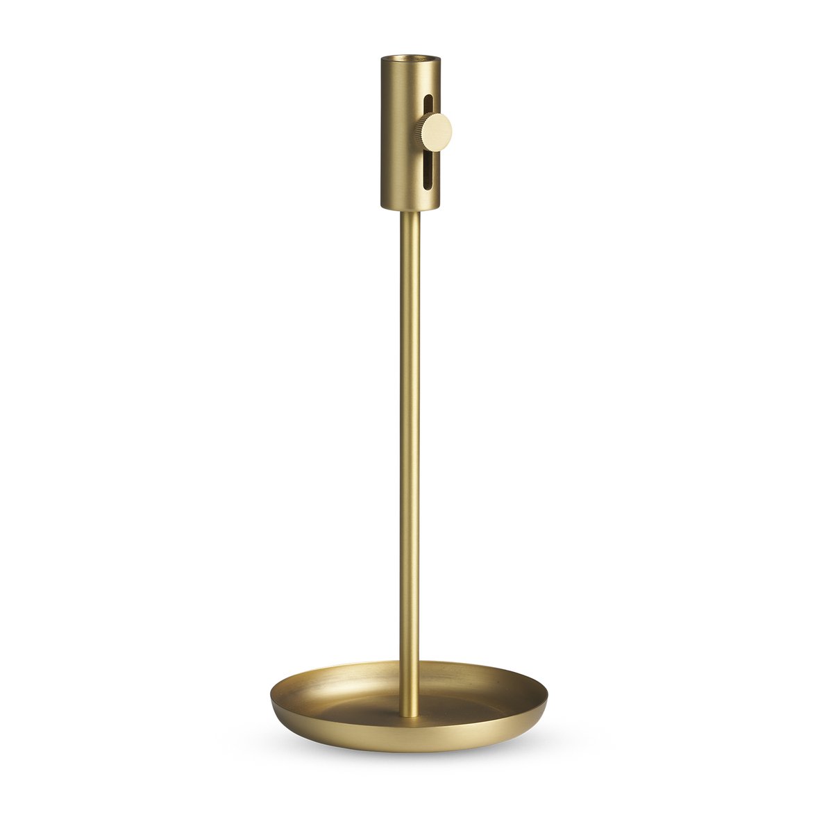 Northern Granny candlestick 32.5 cm Brass | Scandinavian Design | Candle holders | Gold-coloured
