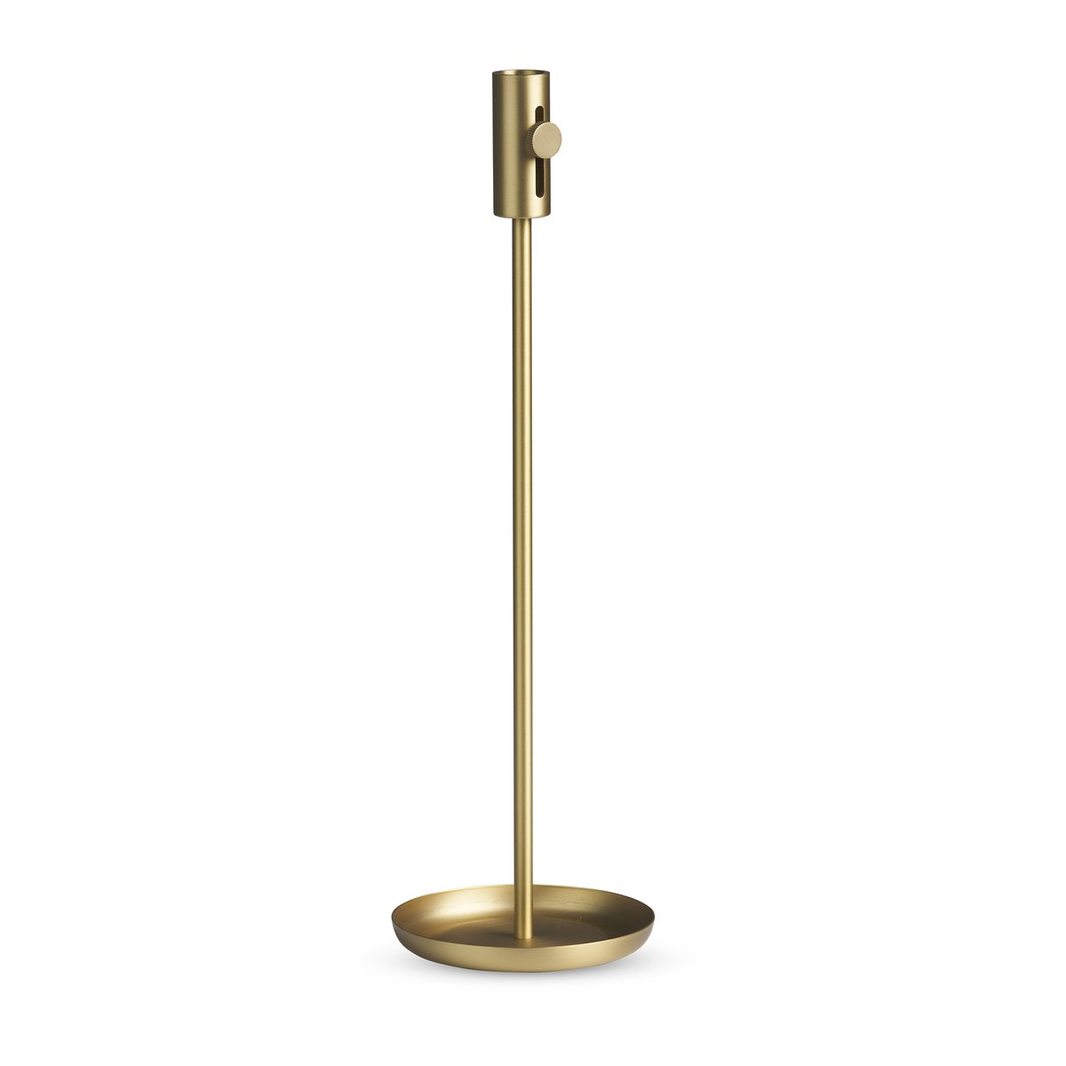 Northern Granny candlestick 44 cm Brass | Scandinavian Design | Candle holders | Gold-coloured