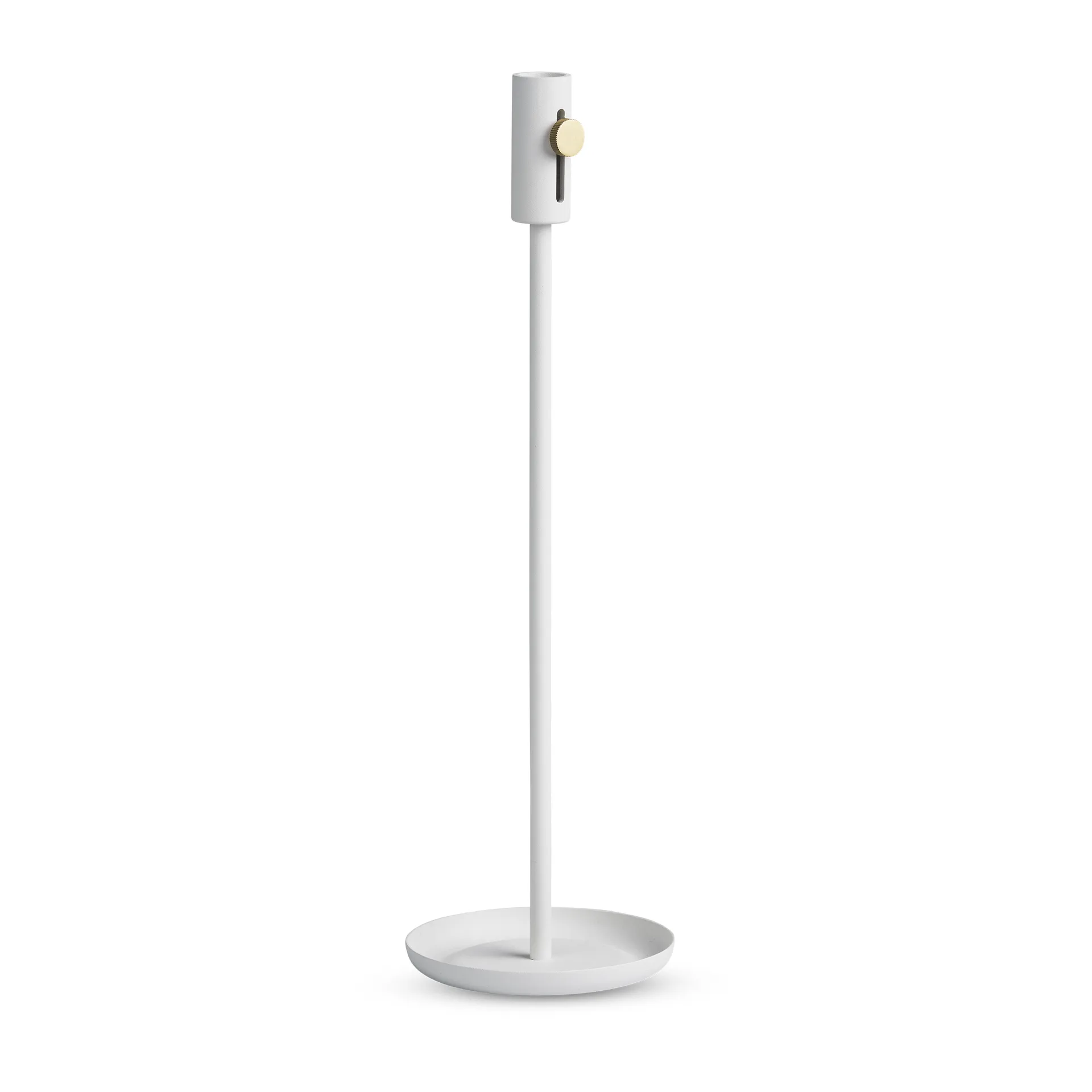 Granny candlestick 44 cm, White Northern