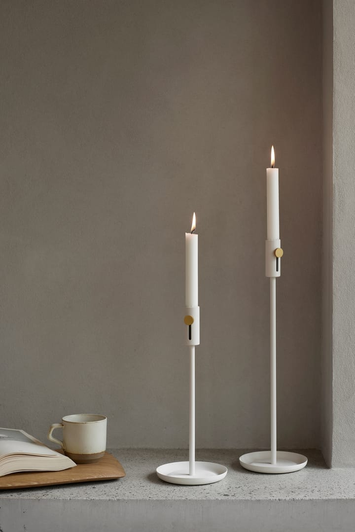 Granny candlestick 44 cm - White - Northern