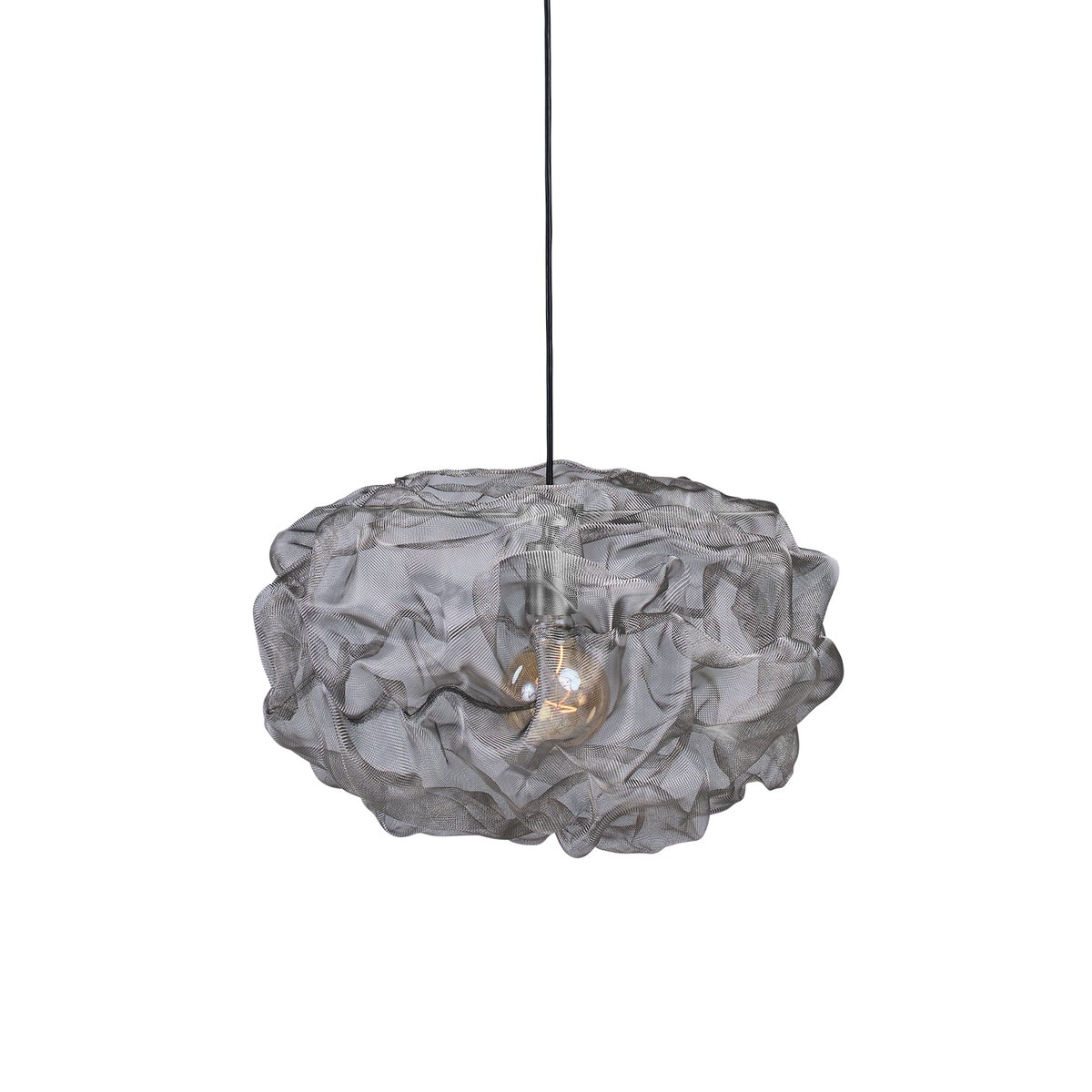 Northern Heat ceiling lamp small Steel | Scandinavian Design | Pendant lamps | Grey