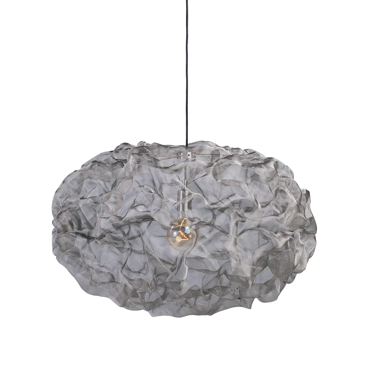 Northern Heat pendant Steel | Scandinavian Design | Pendant lamps | Silver-coloured