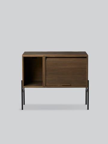 Hifive cabinet with jalusi door - Oak smoked - Northern