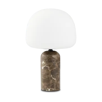 Kin table lamp 33 cm - Brown marble - Northern