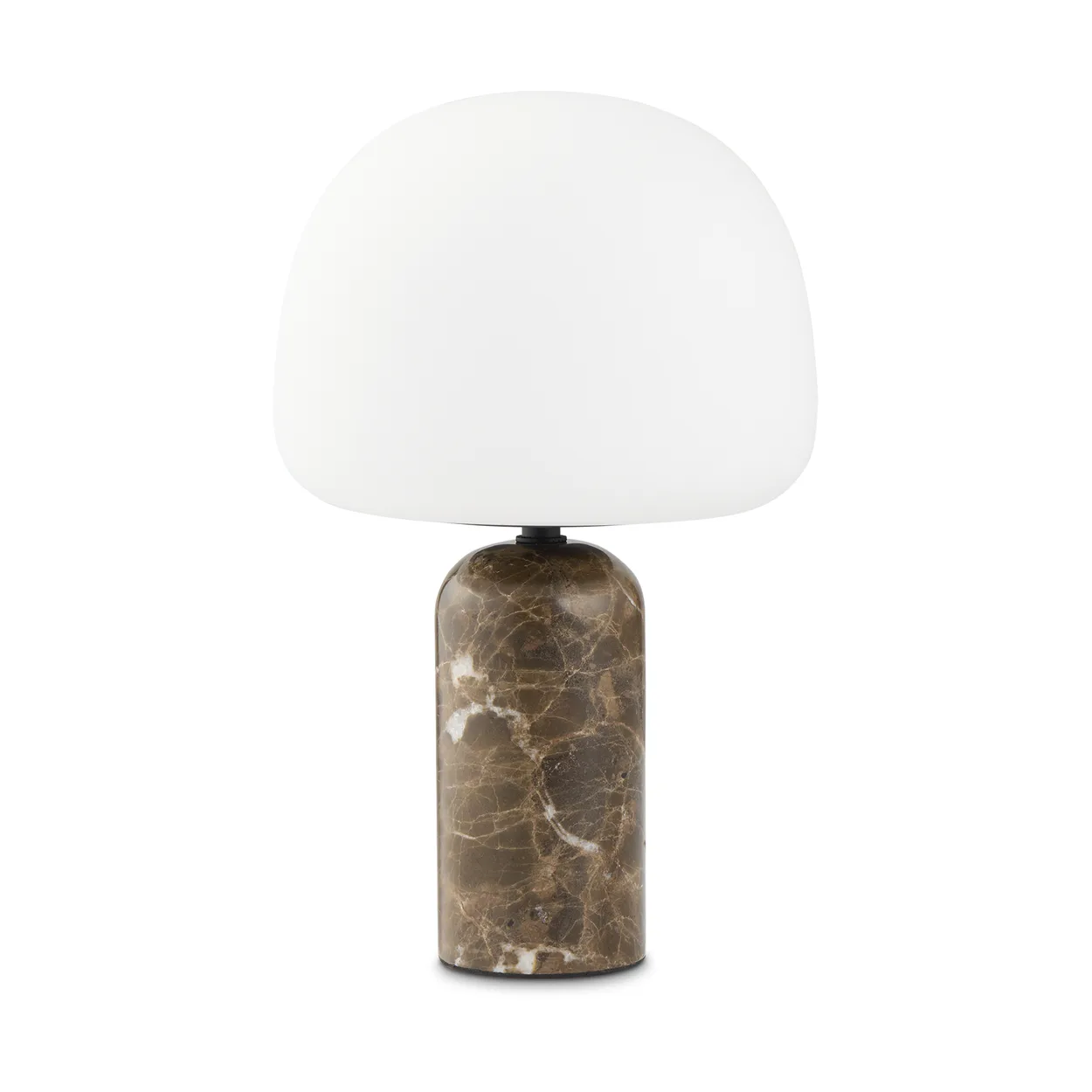 Northern Kin table lamp 33 cm Brown marble | Scandinavian Design | Desk & table lamps | Brown
