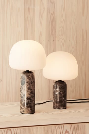 Kin table lamp 33 cm - Brown marble - Northern