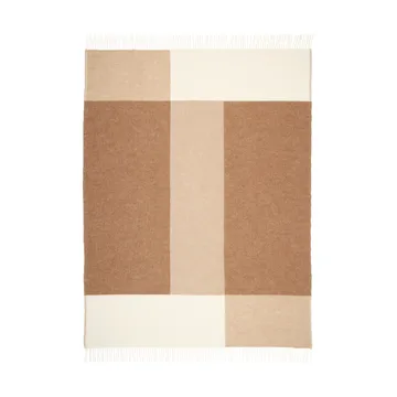 Layer throw blanket - Brown, 130x170 cm - Northern