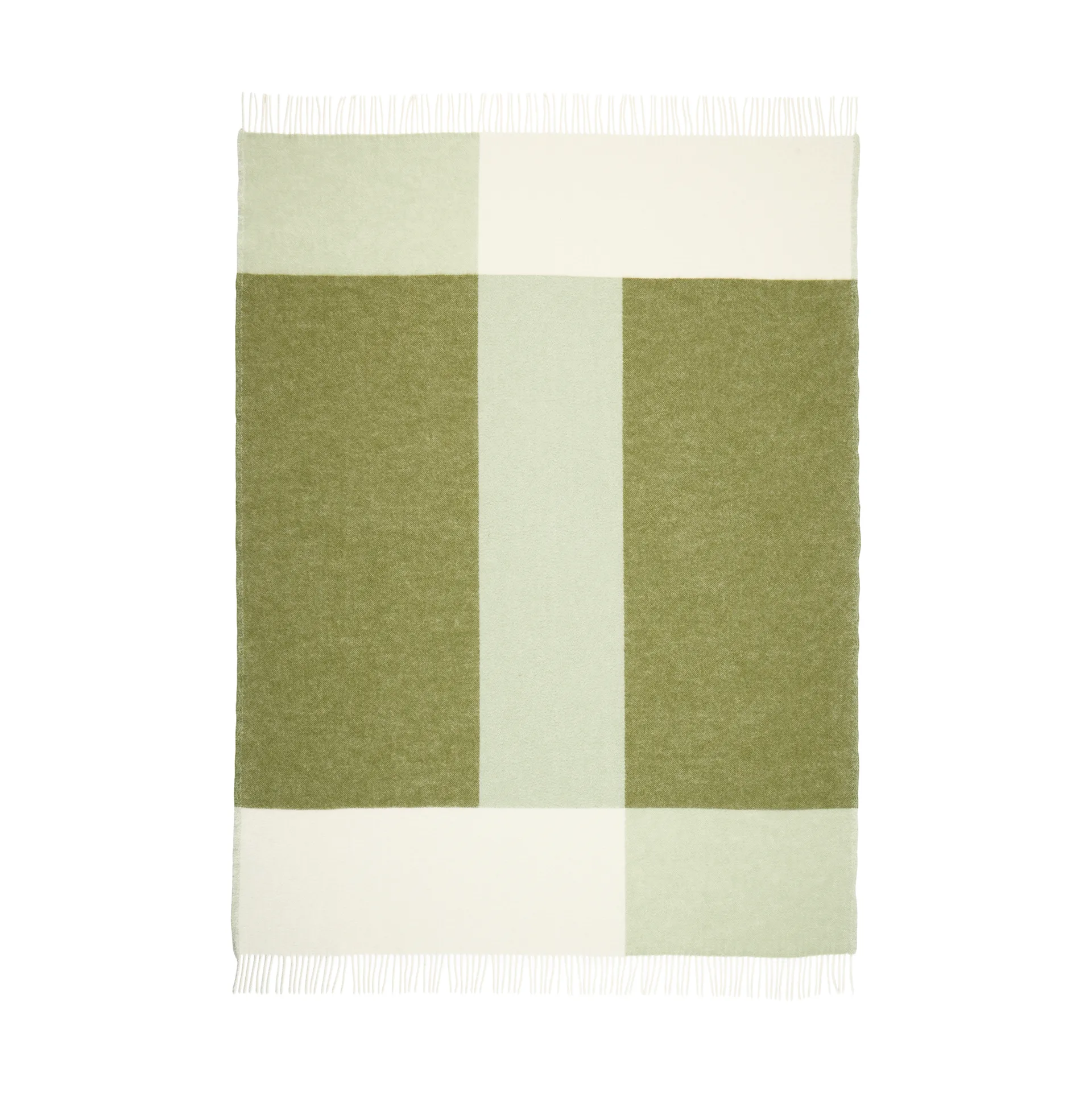 Layer throw blanket, Green, 130x170 cm Northern