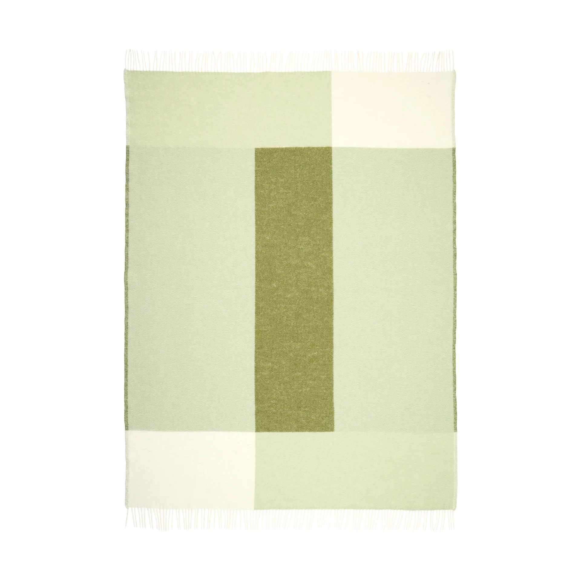 Layer throw blanket, Green, 130x170 cm Northern