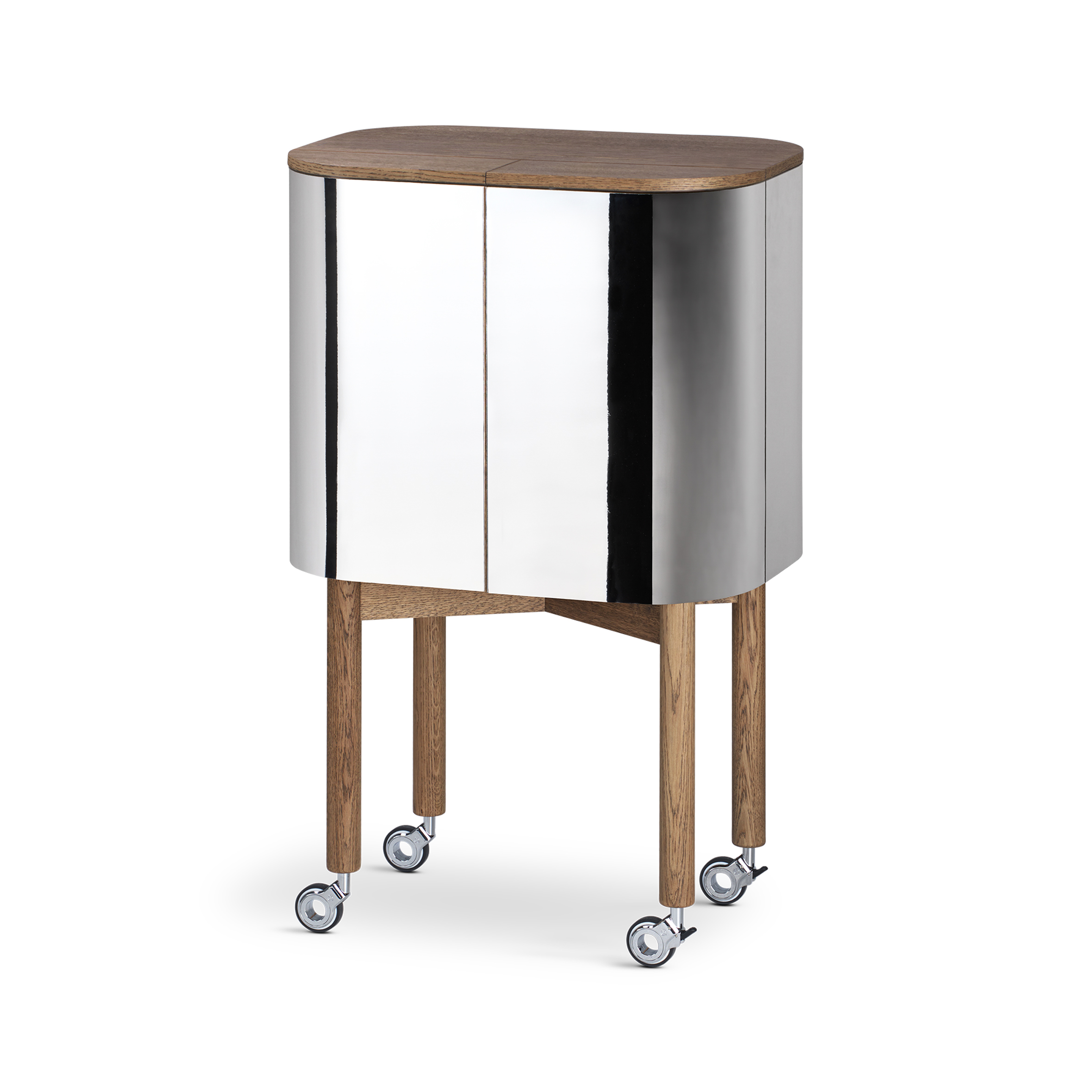 Bar cabinet on wheels discount
