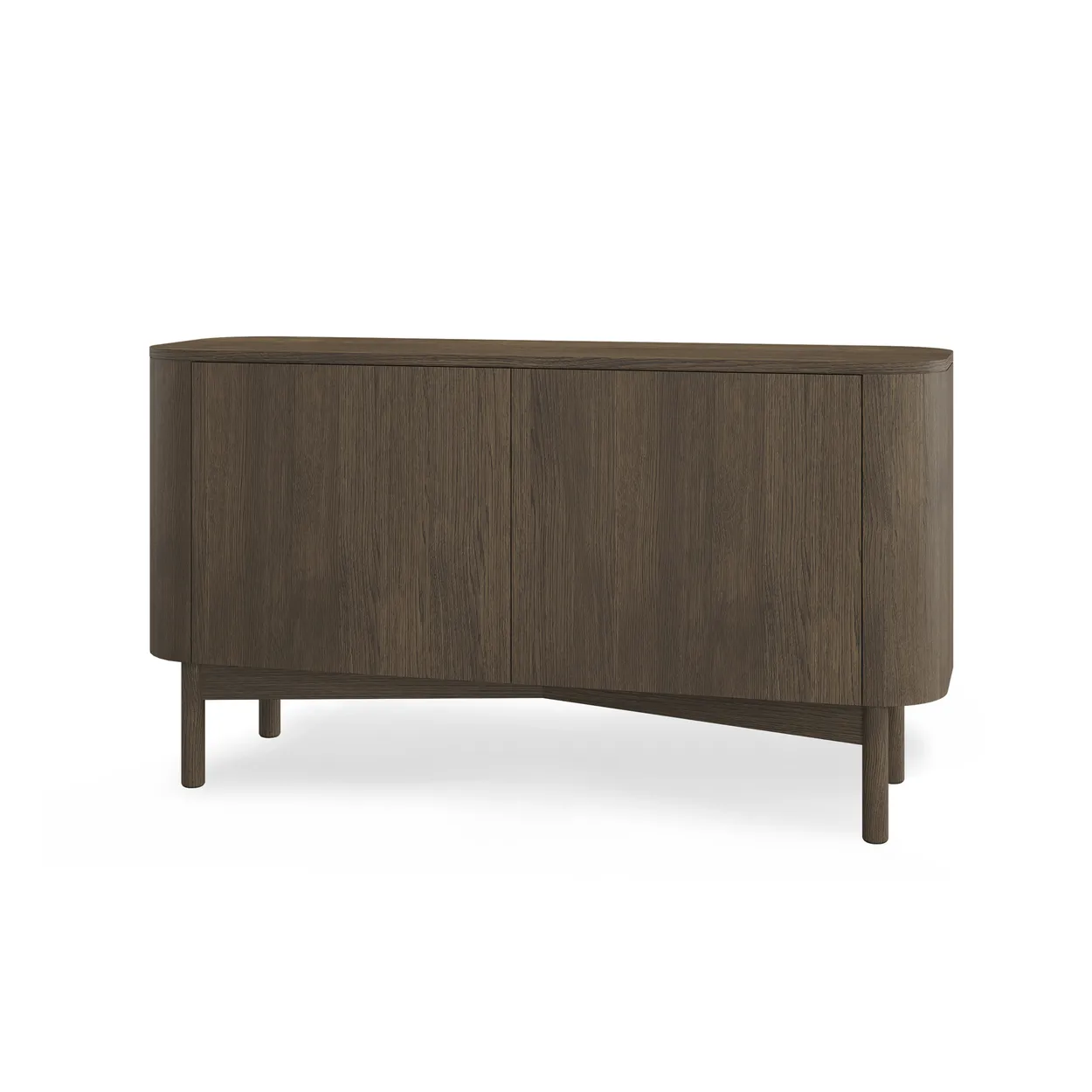 Northern Loud long sideboard 146 cm oak | Scandinavian Design | Dressers & sideboards | Brown