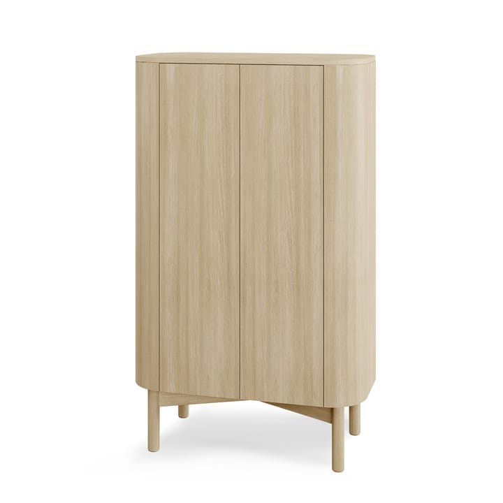Loud tall cabinet 143 cm - Light oiled oak - Northern
