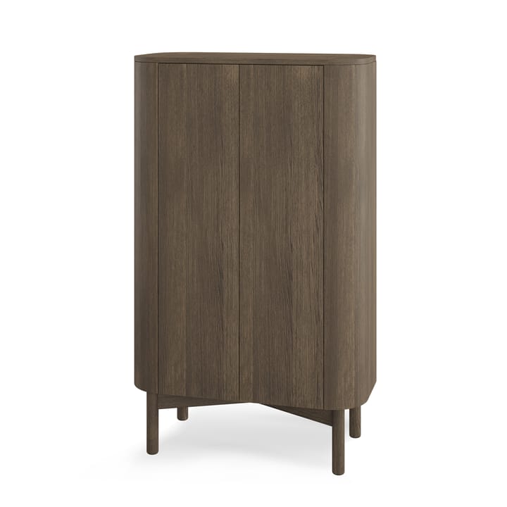 Loud tall cabinet 143 cm - Smoked oak - Northern