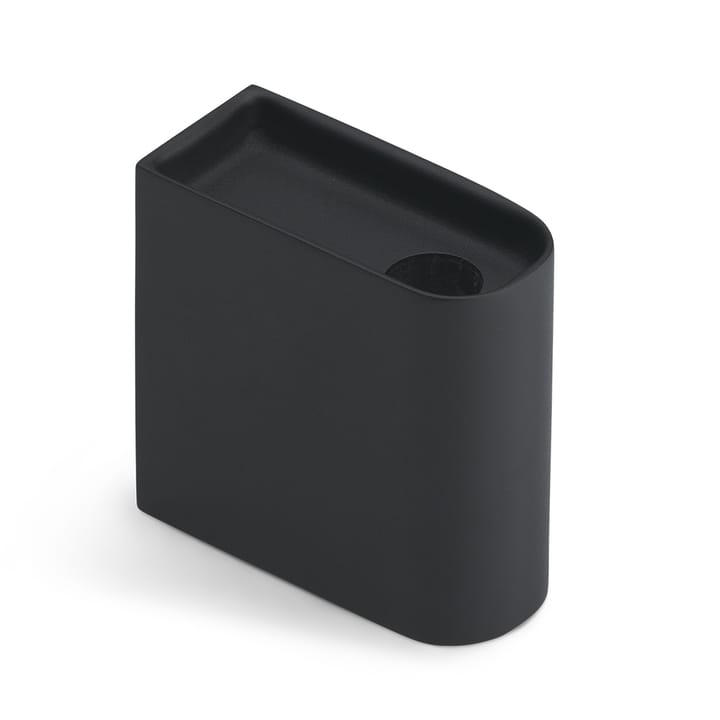 Monolith candle holder low - Black - Northern