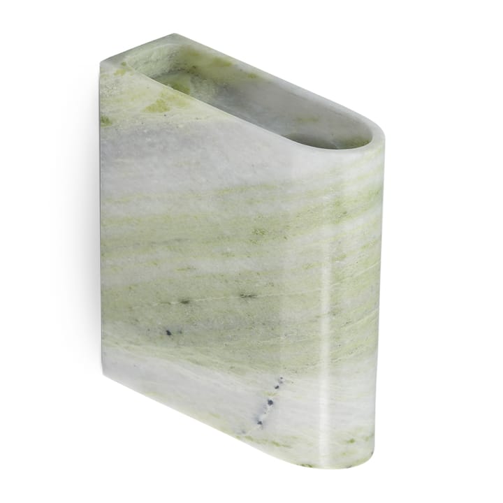 Monolith candle holder vägg - Mixed green marble - Northern