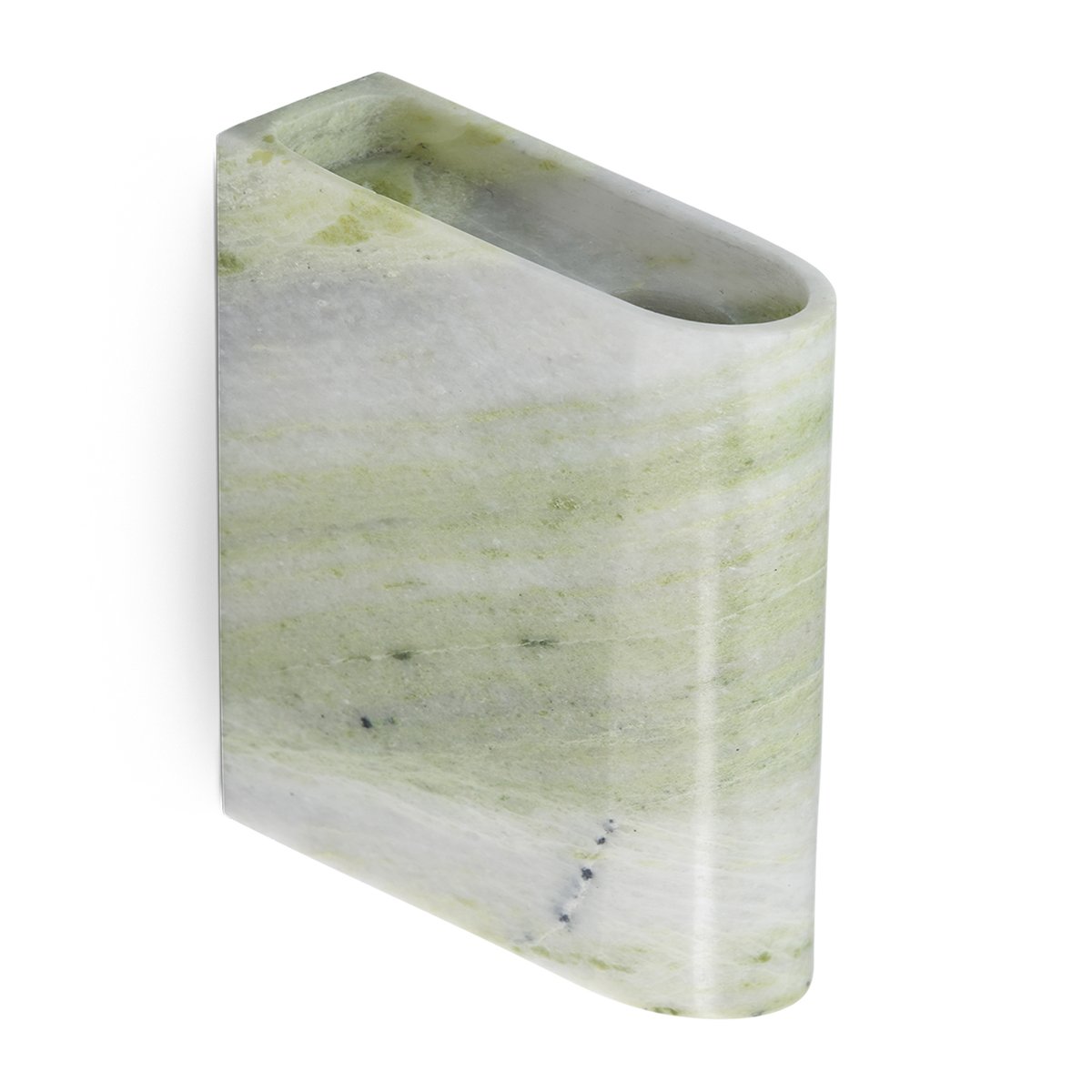 Northern Monolith candle holder vägg Mixed green marble