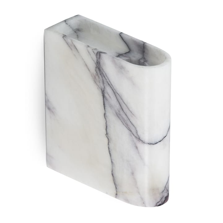 Monolith candle holder vägg - Mixed white marble - Northern