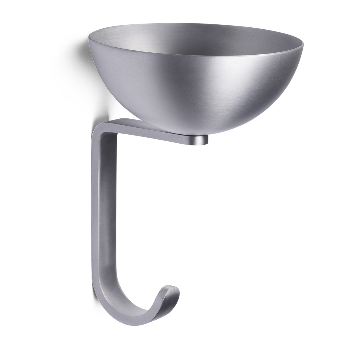 Northern Nest hanger Aluminium | Scandinavian Design | Clothes hooks & hangers | Silver-coloured