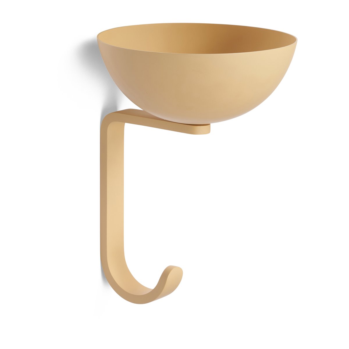 Northern Nest hanger Light yellow | Scandinavian Design | Clothes hooks & hangers | Yellow