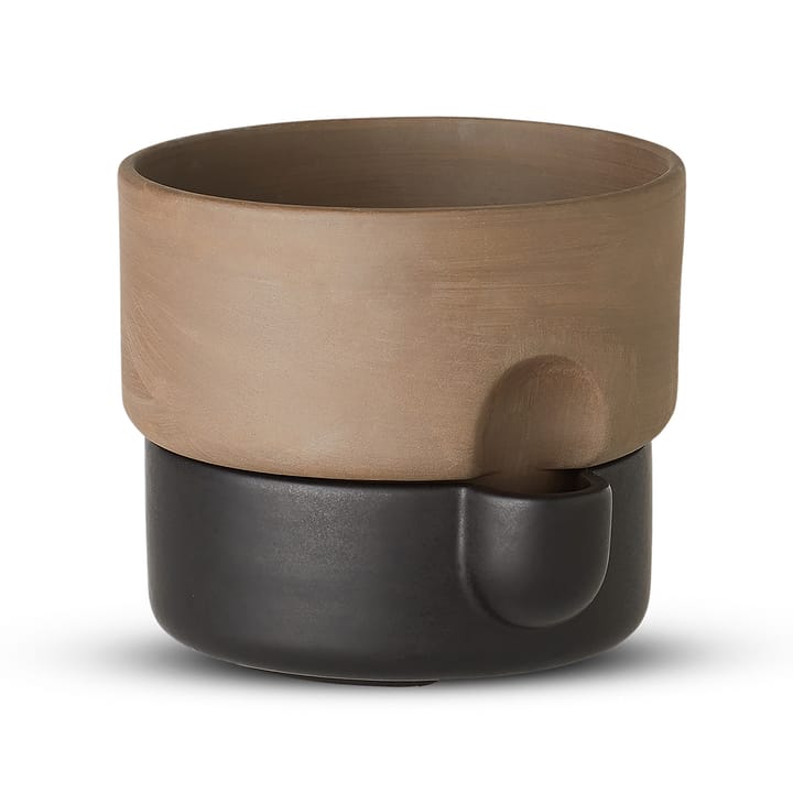 Oasis self-watering flower pot small - Black - Northern