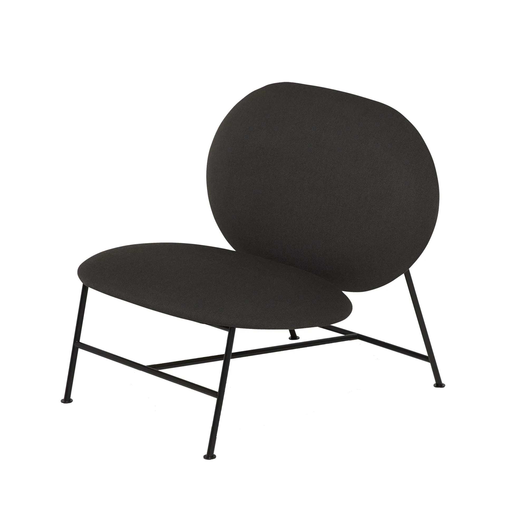 Oblong lounge chair, Dark grey Northern