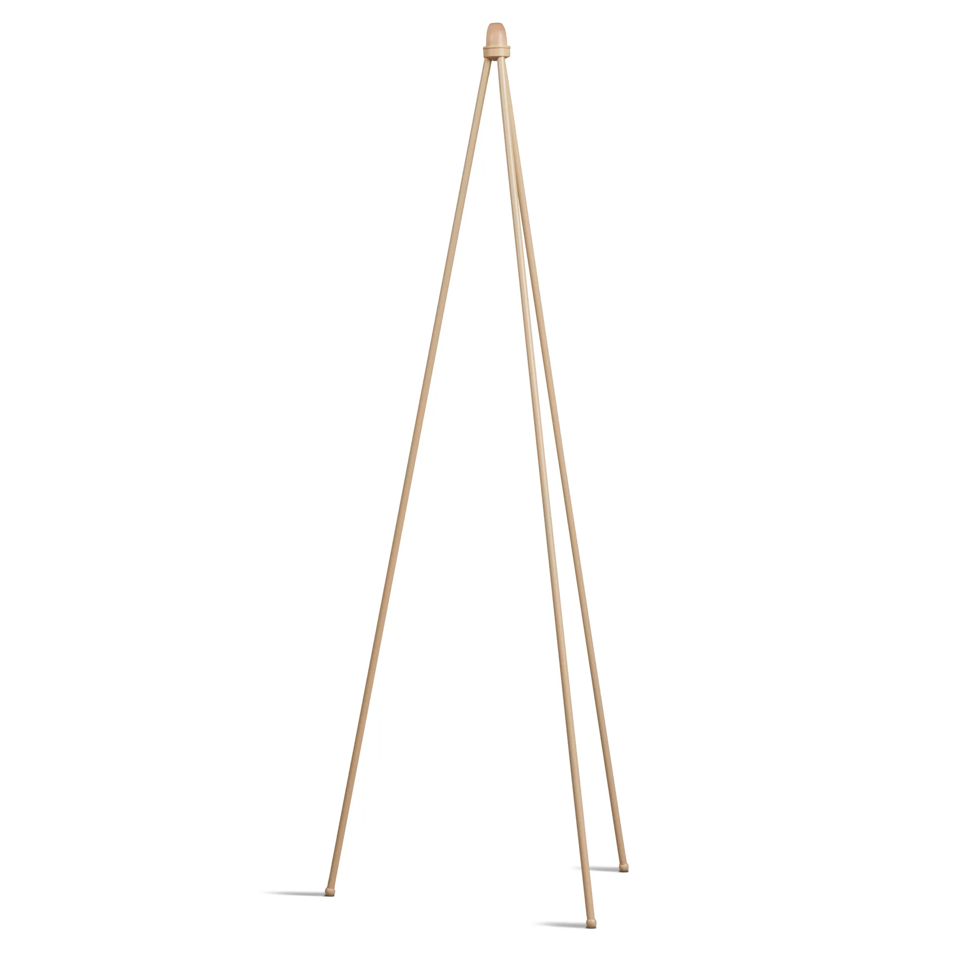 Oslo Wood floor lamp - base, beige Northern