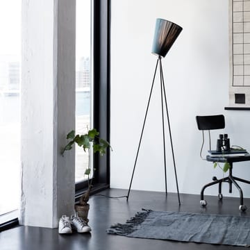 Oslo Wood floor lamp - base - black shiny - Northern