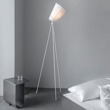 Oslo Wood floor lamp - base - matte white - Northern