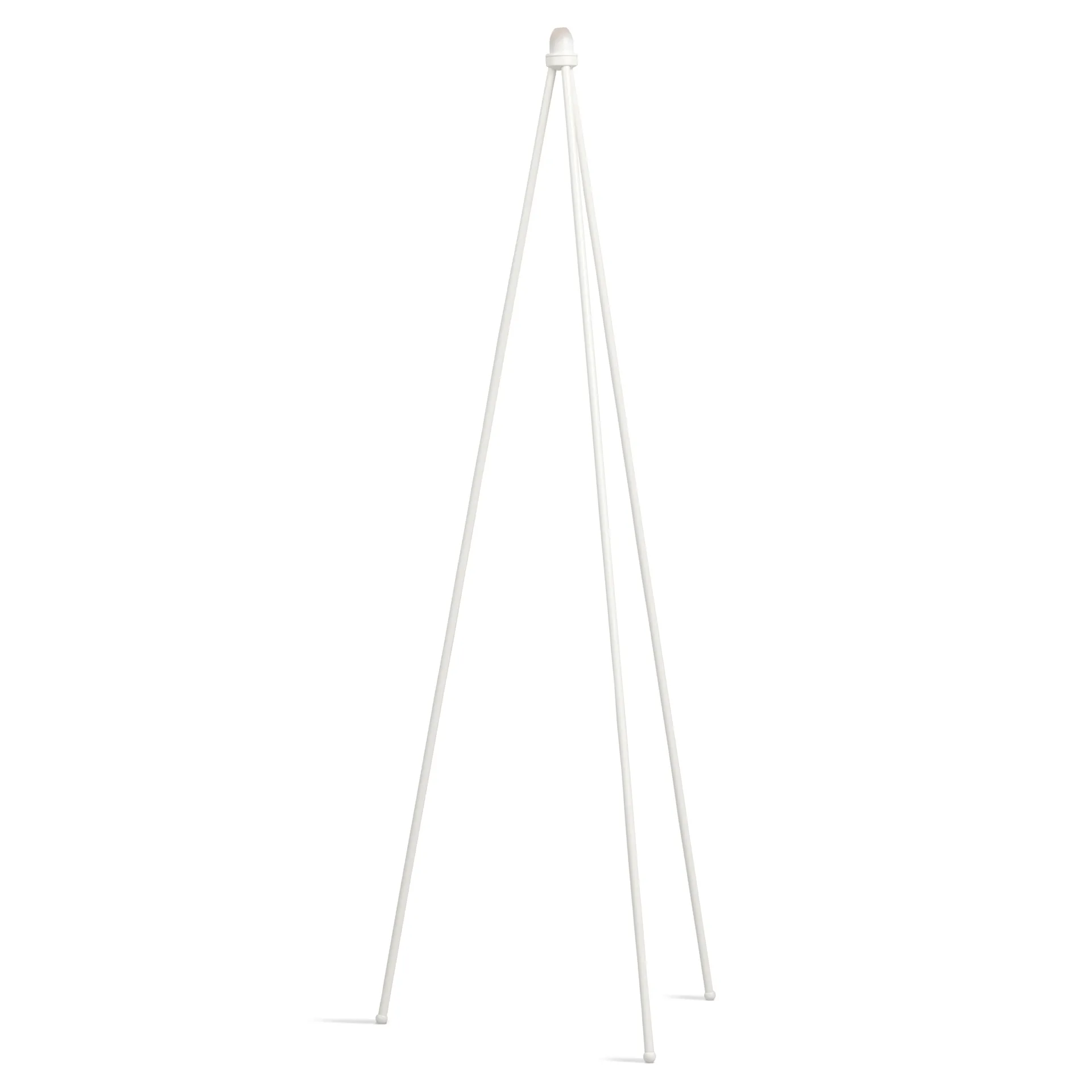 Oslo Wood floor lamp - base, matte white Northern